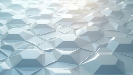 Futuristic Tile Series: Fuse Tessellated Polygons with Translucent Overlays for Refined Designs in Photo Stock - Mastering White Balance and Space Management