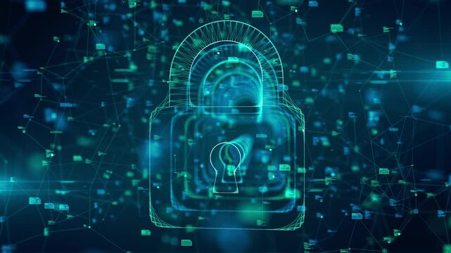 Network Firewall Data Cybersecurity Online Privacy Digital Protection