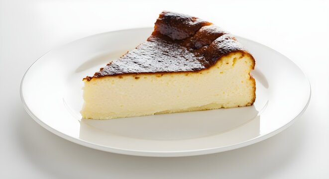 Tarta de queso vasca