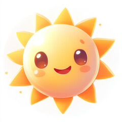 sun cartoon character
