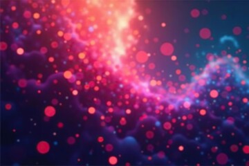 Fototapeta premium Colorful geometric blurred gradient mesh neon abstract blurred nature background, texture, stripes