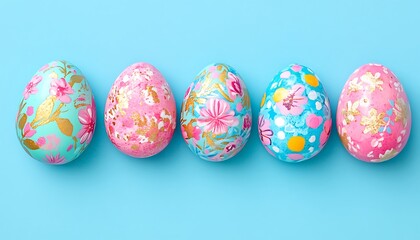 Fototapeta premium Decorated Easter Eggs.