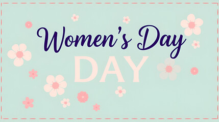 Woman's Day Banner