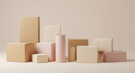 business graph on white background