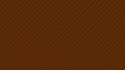 Fototapeta premium Diagonal lines, repeating pattern, dark brown
