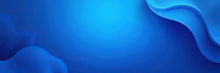 Obraz premium Dynamic blue abstract background with overlapping shapes and gradients, banners, posters