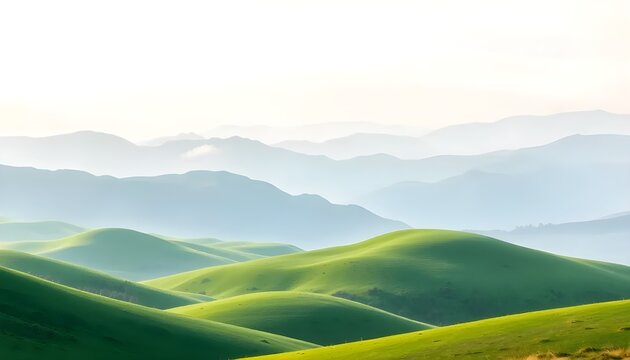 Green hills landscape mountain range scenic view nature photography wallpaper background desktop travel image