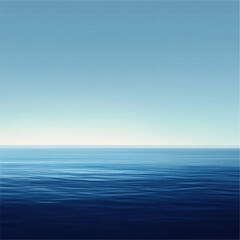 Fototapeta premium blue sky and sea