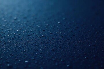 Obraz premium Close-up shot of a sleek and elegant dark blue product background, texture, elegant