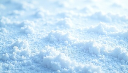 Fototapeta premium Freshly fallen snow creating a smooth and textured background, snowy day, texture