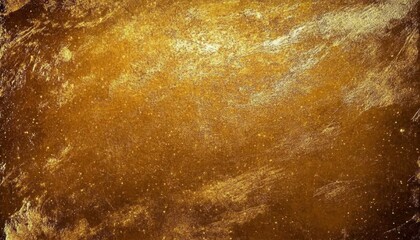 Golden Texture Canvas Abstract Art with Rich Paint Strokes and Glimmering Light, Metallic, Luxury