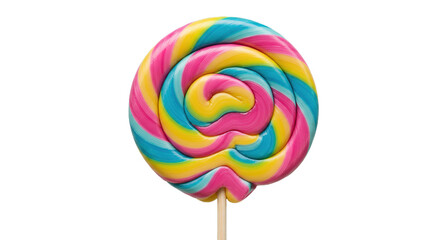 lollipop on white transparent background