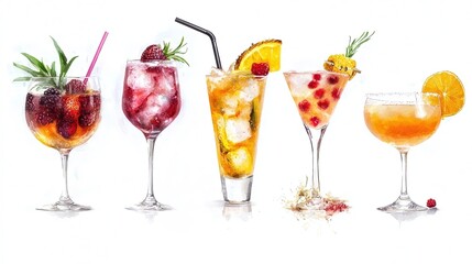 Colorful cocktails (1)