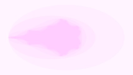 Soft Pink Blurred Shape