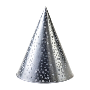 Silver Party Hat: Festive Fun