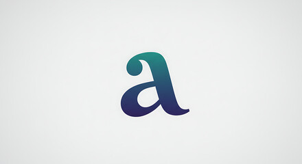 A shiny 3d red letter A, a metal alphabet symbol