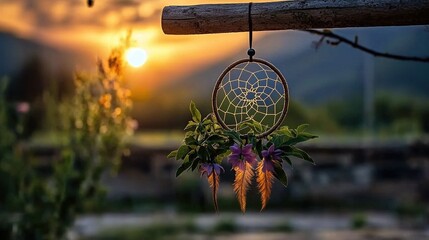 Dreamcatcher sunset