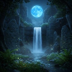 Shimmering Rain: A Dreamlike Sun Shower Moment with Golden Light and Crystal Droplets