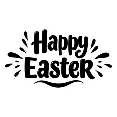 Happy Easter graphic for marketing