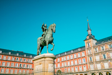 【スペイン】マドリードのマヨール広場