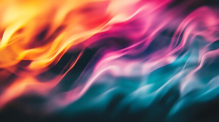 Obraz premium Abstract Colorful Swirls Background with Vibrant Gradient and Fluid Motion