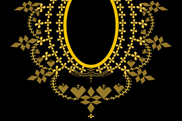 Collar striped on black background,modern fine art design