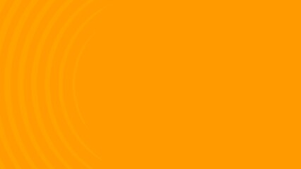 Orange gradient background with subtle concentric circles