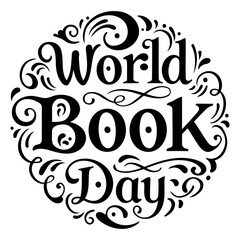 Obraz premium World Book Day graphic, decorative, marketing