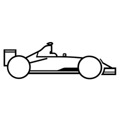 Sports Vehicle Race Car Icon 