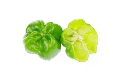 Fresh green peppers