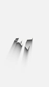 Clean Elegant 3D Vertical Logo Reveal 198