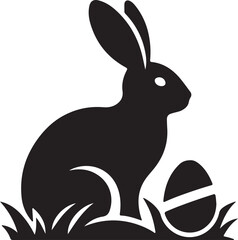 vector illustration of a rabbit