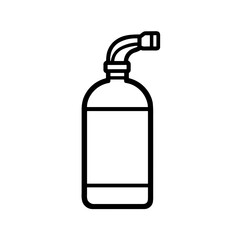 Fire Safety Equipment Extinguisher Icon