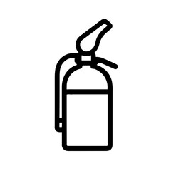 Fire Safety Equipment Extinguisher Icon
