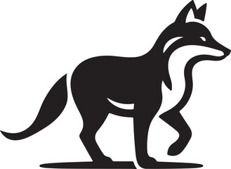 vector illustration of wolf