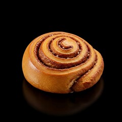 Fototapeta premium Delicious Cinnamon Roll, Baked Pastry, Sweet Treat