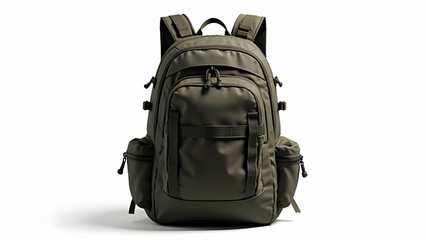 Fototapeta premium Fishing Tackle Backpack: Multi-Compartment Gear Storage