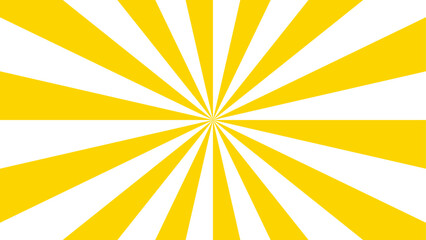 Abstract background with Classic vintage sun rays swirling pattern background. Vintage beam sunburst texture. Burst sunrise sunbeam element spiral striped sunray template. Yellow and white twisted 