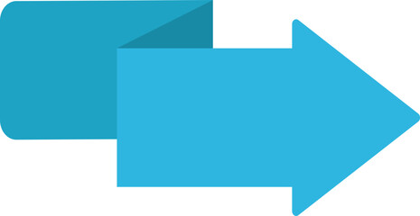 Obraz premium Colored Infographic Arrow for Textbox