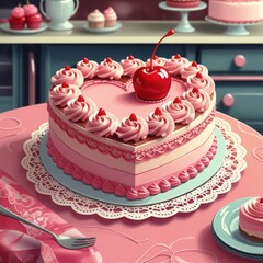 birthday party cake 