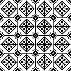 Fototapeta premium pattern batik flower damask ethnic boho ikat texture tribal geometric background