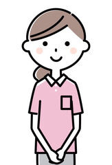 介護スタッフ　へルパー　挨拶