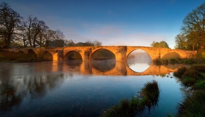 Fototapeta premium bridge over the river