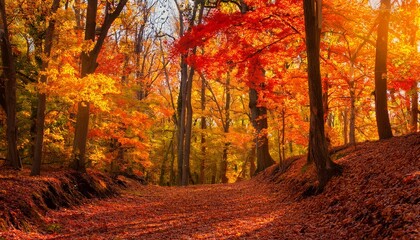 Obraz premium autumn in the woods