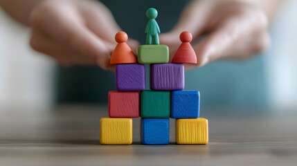 A collaborative leadership development seminar, where managers engage in teamwork and skill building activities