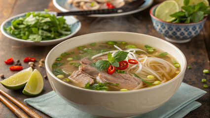Pho Bo. Authentic Vietnamese Pho Bo &ndash; Traditional Beef Noodle Soup