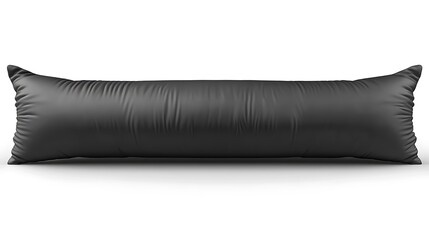 Black Blank Long Pillow.