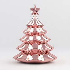 A stylized tree on a surface.