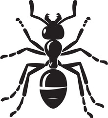 black ant vector