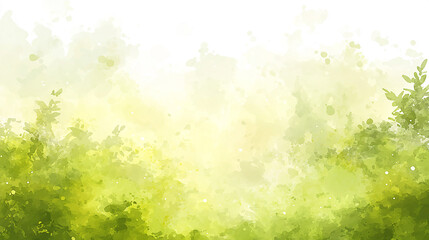 Lush green foliage creating a serene atmosphere in a tranquil outdoor environment